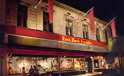 Fast Buck Freddie's Department Store on Duval St. in Key West, Florida